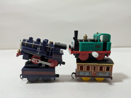 Thomas & Friends Cápsula Plarail TOMY Lorenzo y Gina Set Raro - Imagen 4 de 7