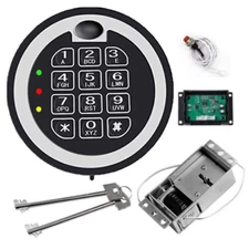 Replacement Mesa MSL500 Electronic Safe Lock 2 Override Keys Solenoid Lock