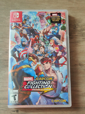 Marvel vs Capcom Fighting Collection Arcade Classics Switch Physical + Comic NEU