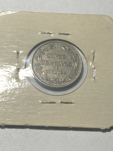 1940 Nicaragua 5 Centavos - Picture 2 of 2