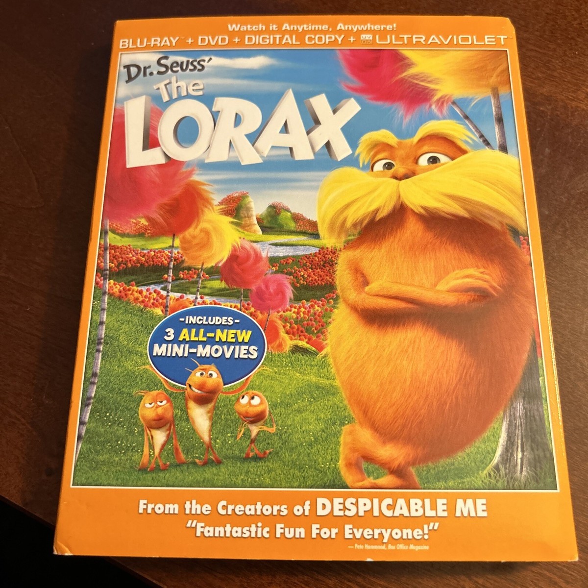Dr. Seuss The Lorax (Blu-ray/DVD, 2012, 2-Disc Set, Includes