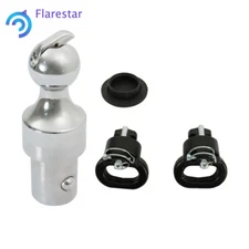 60638 2-5/16" Gooseneck Ball & Safety Chain Anchor Kit 38000 lbs Puck System