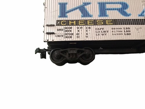 Vtg Kraft Cheese Mayonnaise WRX 11170 Gray HO Model Train Box Car Metal Springs - Picture 9 of 12