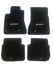 Fit 1998-2005 Lexus Gs300 Gs400 Gs430 Black Floor Mats Carpet W /Emblem W (For: Lexus)
