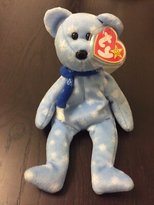 TOP - Beanie Baby - Holiday 1999 Weihnachtsteddy - Geschenk Nikolaus Weihnachten