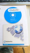 Rare Vintage Kubuntu 8.04 LTS Desktop Edition Official Live CD