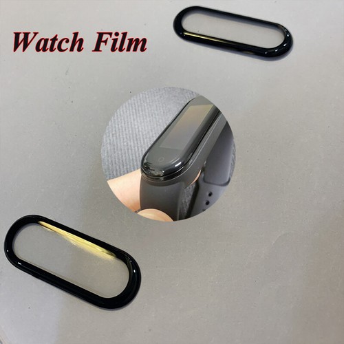 Screen Protector For XIAOMI Mi Band 5/6 New Watch Curved Full Cover Skin Film^ - Picture 5 of 10
