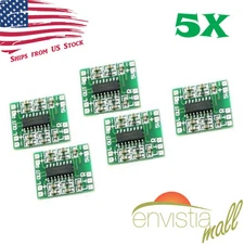 5pcs PAM8403 Mini 2 Channel Stereo 3W Class D Audio Power Amplifier Module Board