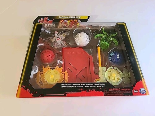 Bakugan 3.0 Battle 5-Pack Special Attack Bruiser, Sp. Attack Dragonoid Hammer +