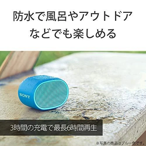 Altavoz Portátil Inalámbrico Sony Impermeable Bluetooth con Micrófono Blanco Foto 3 de 4