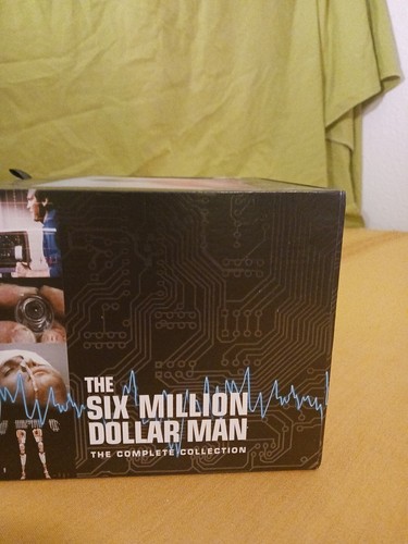 Replacement Box Six Million Dollar Man Complete Collection Lenticular Cover - Picture 2 of 10
