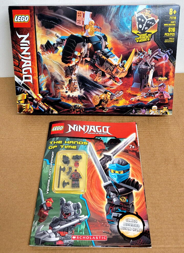 Lego 71719 Ninjago Zane's Mino Creature Activity Book With