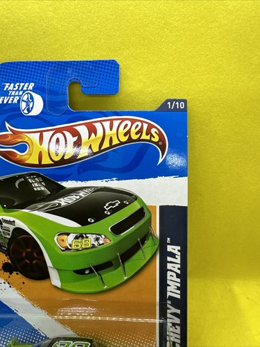 Hot Wheels Faster Than Ever '12 1/10 Green 2010 Chevy Impala Toy Car 91/247 - Picture 3 of 8