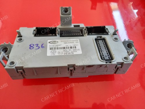 51878837 MARELLI 503440410003 NBC848S00 CENTRALINA BODY COMPUTER LANCIA MUSA 848 - Foto 17 di 24