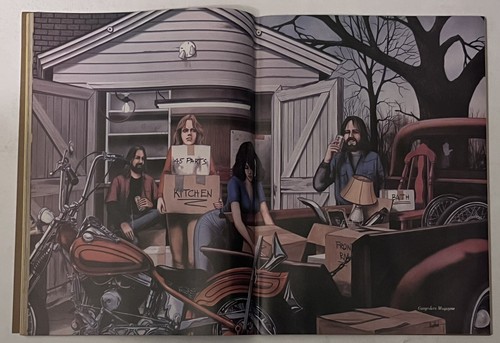 Vintage Easyriders Motorcycle Magazine - Jan 1984 - David Mann Centerfold Art VG - Picture 3 of 4