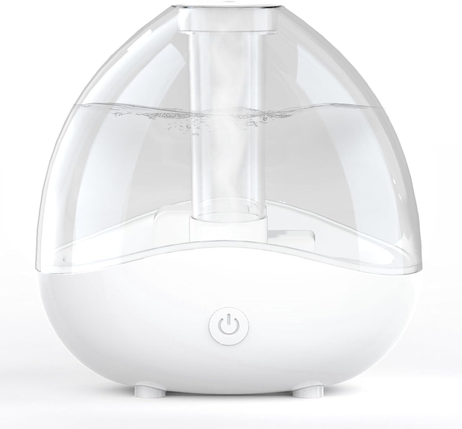 Ultrasonic Humidifier, WHITE - Quiet Removable Tank Up to 24 Hrs Per Fill