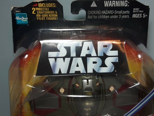 2005 Hasbro Star Wars Transformers Obi-Wan Kenobi Jedi Starfighter - Picture 2 of 10
