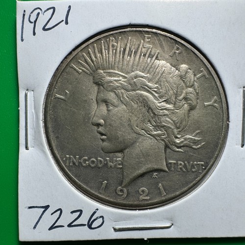 Silberdollar Peace 7226 1921 - Bild 12 von 12