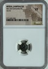 MYSIA, LAMPSAKOS - AE UNIT - 4TH-3RD CENT. BC - NGC VF — photo 3