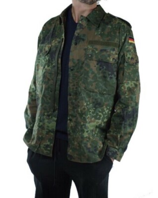 German Army Flecktarn Shirt GR7, 175-185cm 95, armpit to armpit