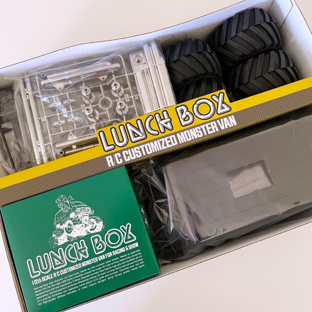 Tamiya 58546 Lunch Box Black Edition 1/12 Electric RC Car Series