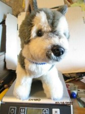 Plush Siberian Husky 10" tall b91