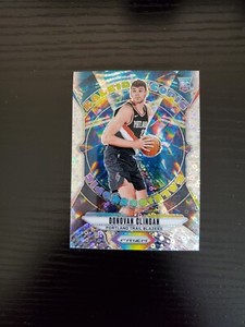 Donovan Clingan - 2024-25 Panini Prizm Kaleidoscopic #18 FAST BREAK SILVER DISCO