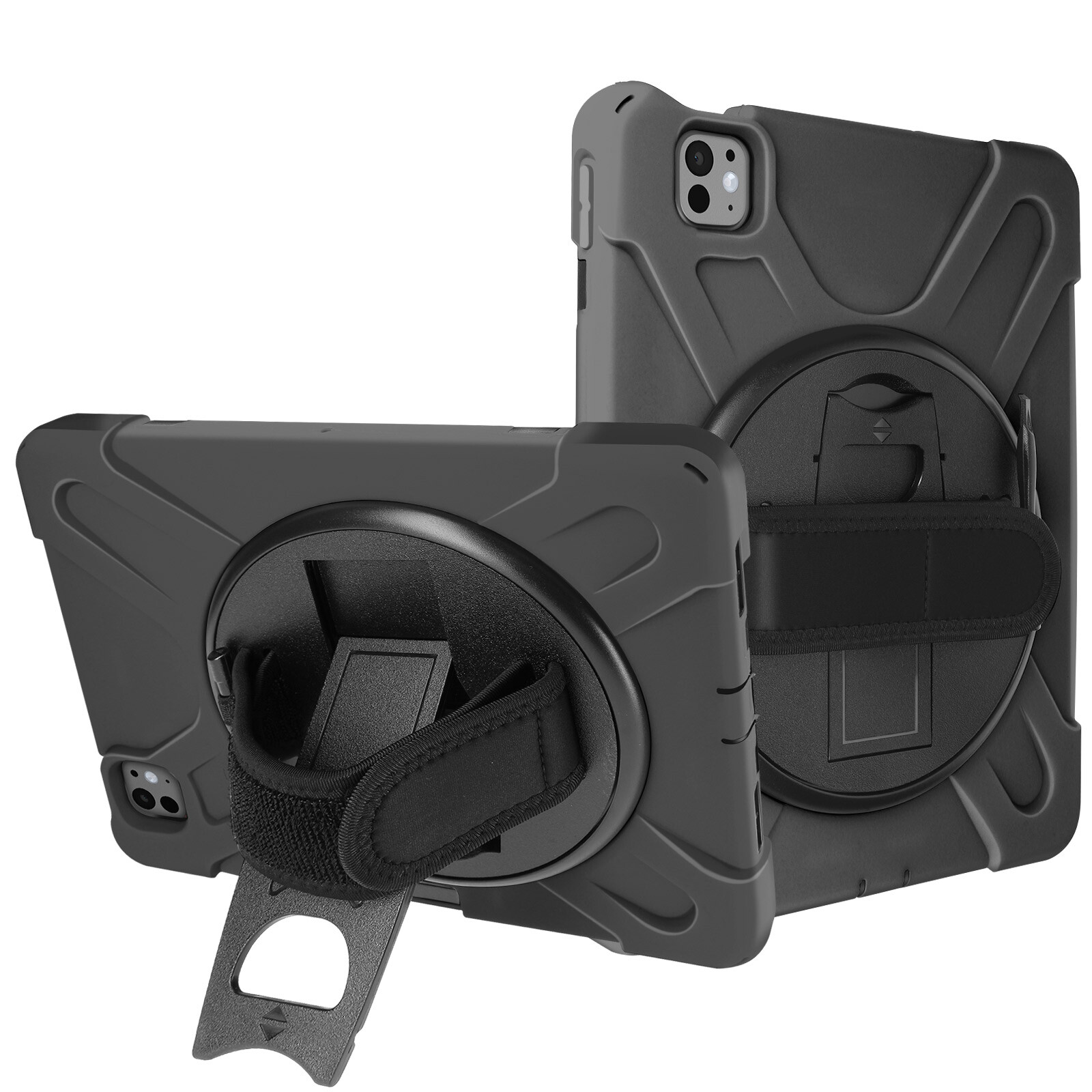 Avizar, Carcasa Antigolpe para iPad Air 11' 2024 Híbrida con bandolera