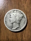 1924-S Mercury Dime - Actual Silver Coin Shown Good Shape Same Day Ship Free FM