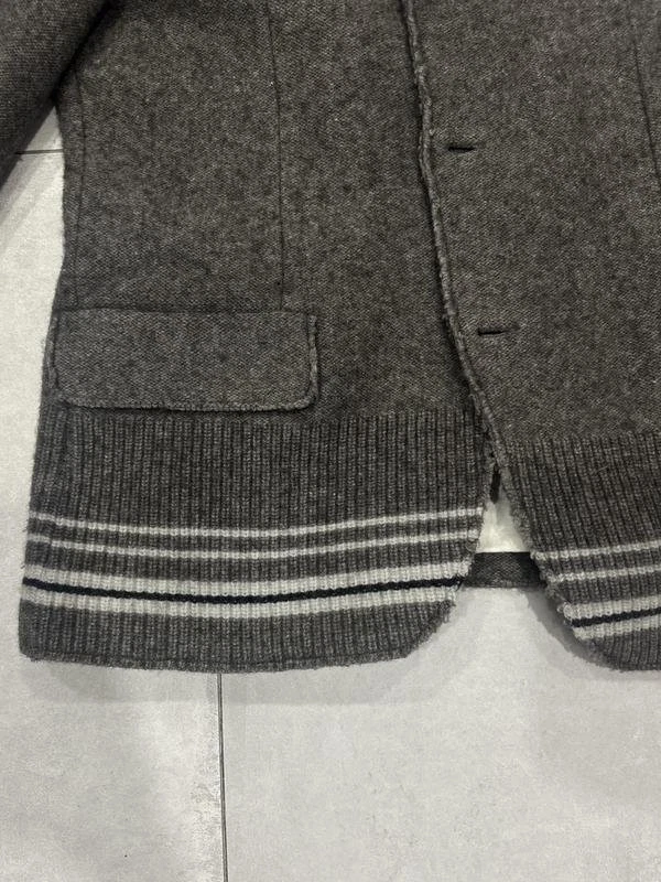 Men Iceberg Jacket Grey Wool 42 / XL / 50 - Bild 4 von 4