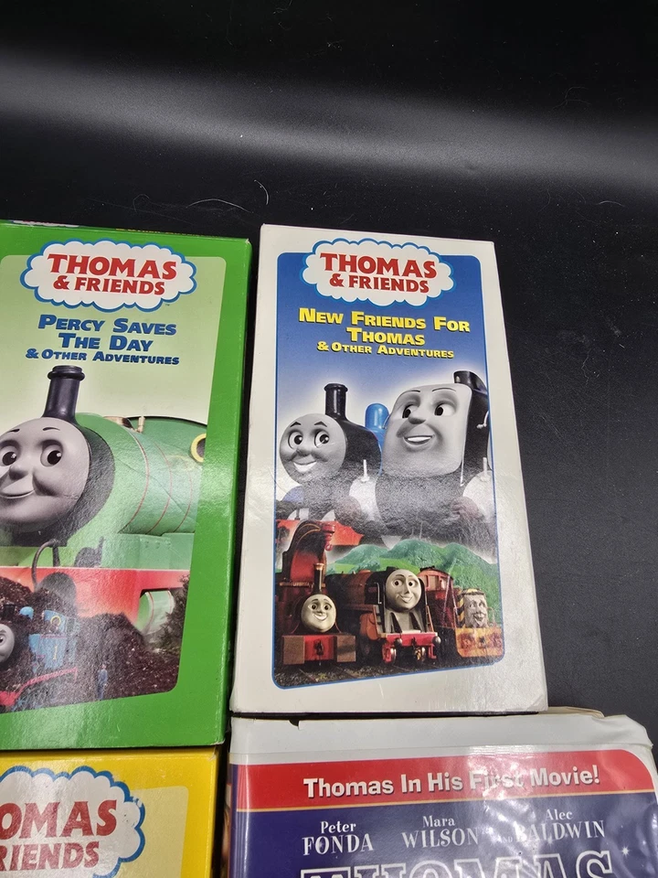Vintage Lot Of 4 Thomas The Tank Engine & Friends VHS Tapes Foto 4 de 4