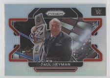 2022 Panini Prizm WWE Silver Prizm Paul Heyman #55 13yq