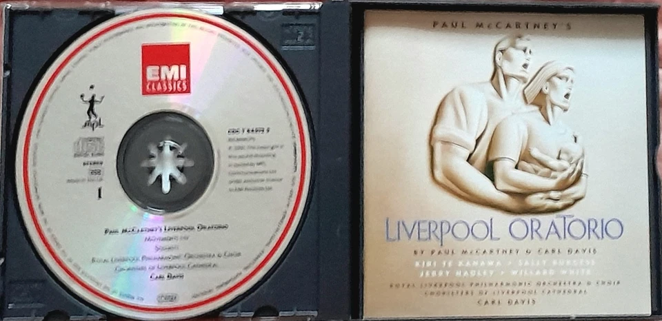 Paul Mc Cartney-Liverpool Oratorio, Do-CD, 1991, UK, Label EMI Classical - Bild 3 von 4