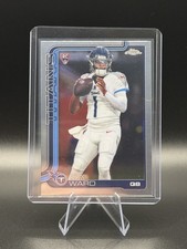 2025 Topps Chrome Cam Ward #314 Rookie Tennessee Titans
