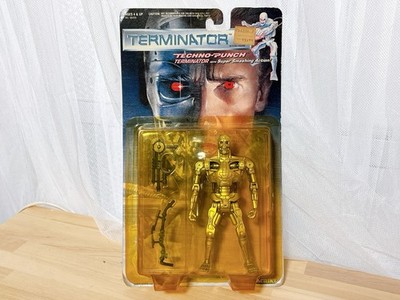 Terminator 2 TECHNO-PUNCH T-800 Actionfigur 1991 Kenner Neu MOC Judgment Day