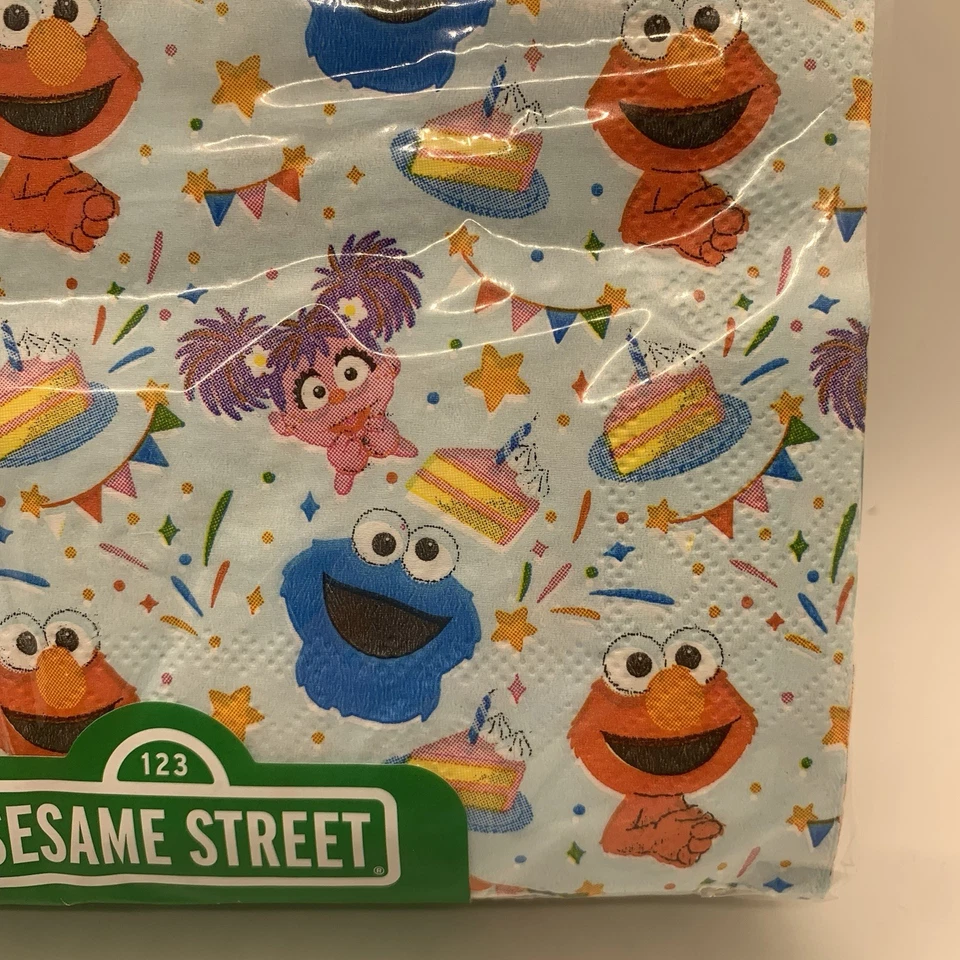 Салфетки Улицы Сезам с изображением Элмо, Cookie Monster и Эбби Кадабби - Изображение 2 из 4