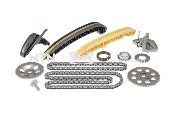 SNR Steuerkettensatz FüR VW Fox 5Z1 5Z3 1.2 Polo 9N_ Skoda Fabia I 6Y2 6Y5 6Y3-image