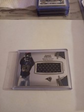 2012 Bowman Sterling Jumbo Rookie Relic Brian Quick #BSJRR-BQ St. Louis Rams 