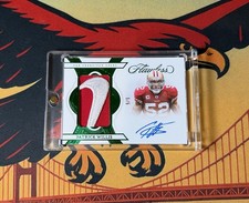 2025 Patrick Willis Flawless Emerald NIKE SWOOSH Patch ON-CARD Auto /5🔥49ERS🔥