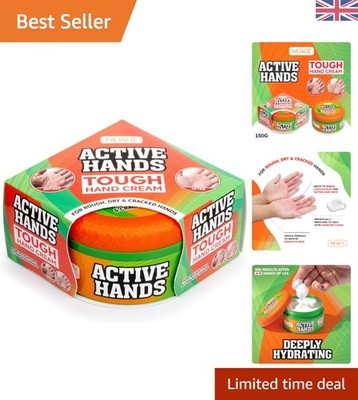 Nuage Active Hands Tough Handcreme - schnell einziehend & parfümfrei 150g
