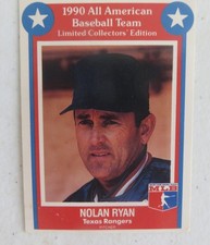 1990 MSA All American Baseball Team #16 NOLAN RYAN