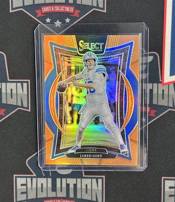 2024 Panini Select Jared Goff /49 Orange Prizm Concourse #36