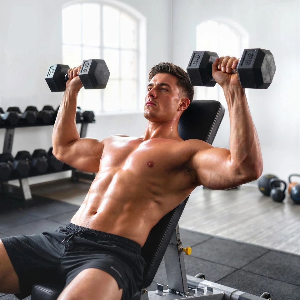 HOMCOM Hexagonal Dumbbells Kit Weight Lifting Exercise for Home Fitness 2x8kg, photo 2 of 5
