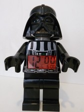 Lego Darth Vadar digital alarm clock from 2011, FAULTY, please see decription