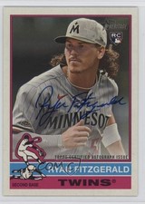 2025 Topps Heritage High Number Real One Ryan Fitzgerald #ROA-FITZ Auto 0i7e