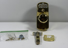 Schlage BE365 Brass Keypad Deadbolt Touchpad Entry Lock Open Box New Missing Key