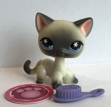 CAT #G7 #173 w/ Accessory  - Authentic Littlest Pet Shop - Hasbro LPS