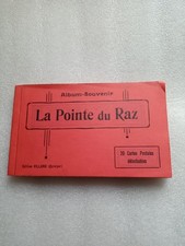ALBUM SOUVENIR la point du raz 16 cartes postales sur 20  Noir Et Blanc 