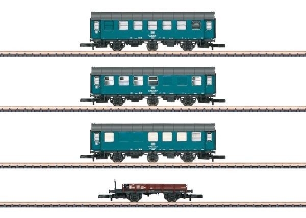 MäRklin Z 87762 Wagenset Bauzug Db Neu & Ovp-image