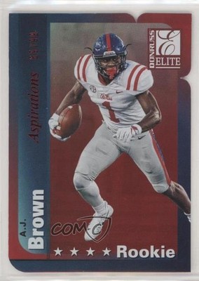 2019 Panini Donruss Elite Rookies 1999 Aspirations 69/99 AJ Brown Rookie RC 1j2